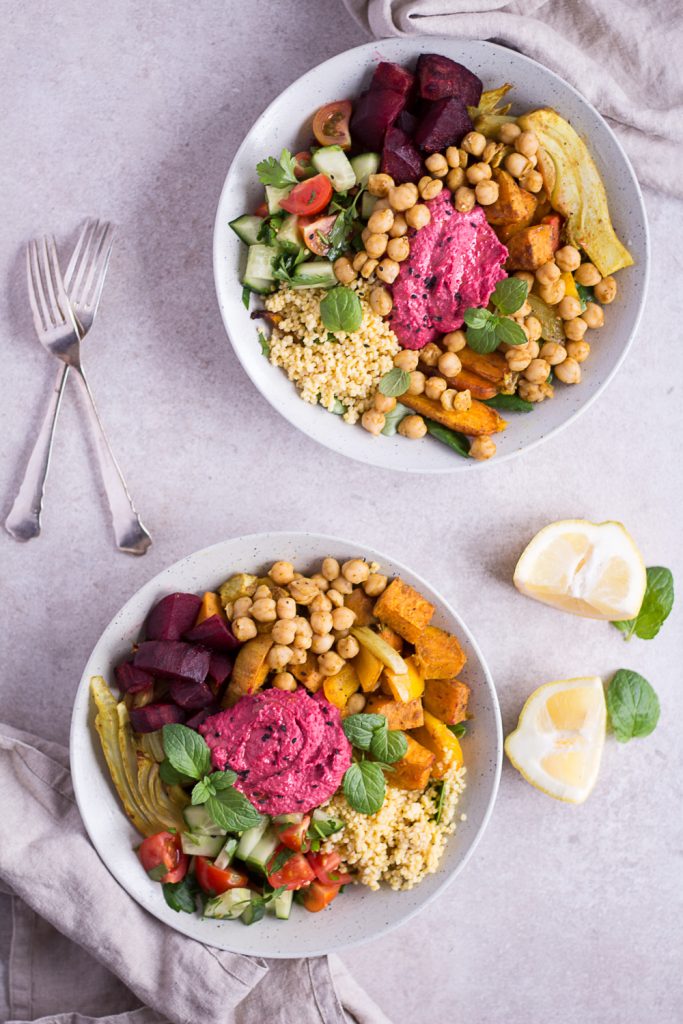 Moroccan Spiced Bowl - plant-based, vegan, gluten free, refined sugar free - heavenlynnhealthy.com