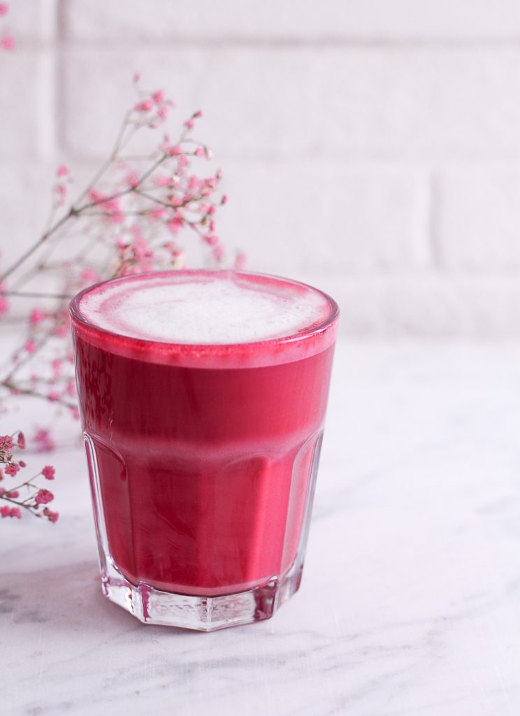 Beetroot Latte - plant-based, vegan, gluten free, refined sugar free - heavenlynnhealthy.com