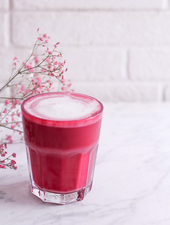 Beetroot Latte - plant-based, vegan, gluten free, refined sugar free - heavenlynnhealthy.com