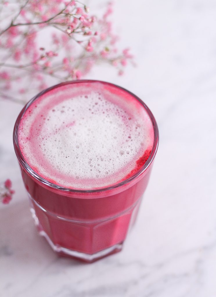 Beetroot Latte - plant-based, vegan, gluten free, refined sugar free - heavenlynnhealthy.com