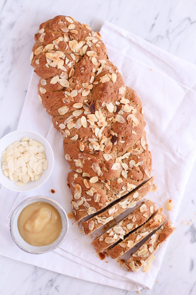 Healthy Easter Braid - plant-based, vegan, gluten free, refined sugar free - heavenlynnhealthy.com