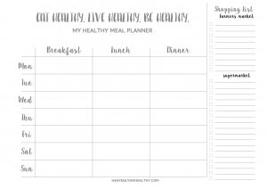 Mealplan - Heavenlynn Healthy