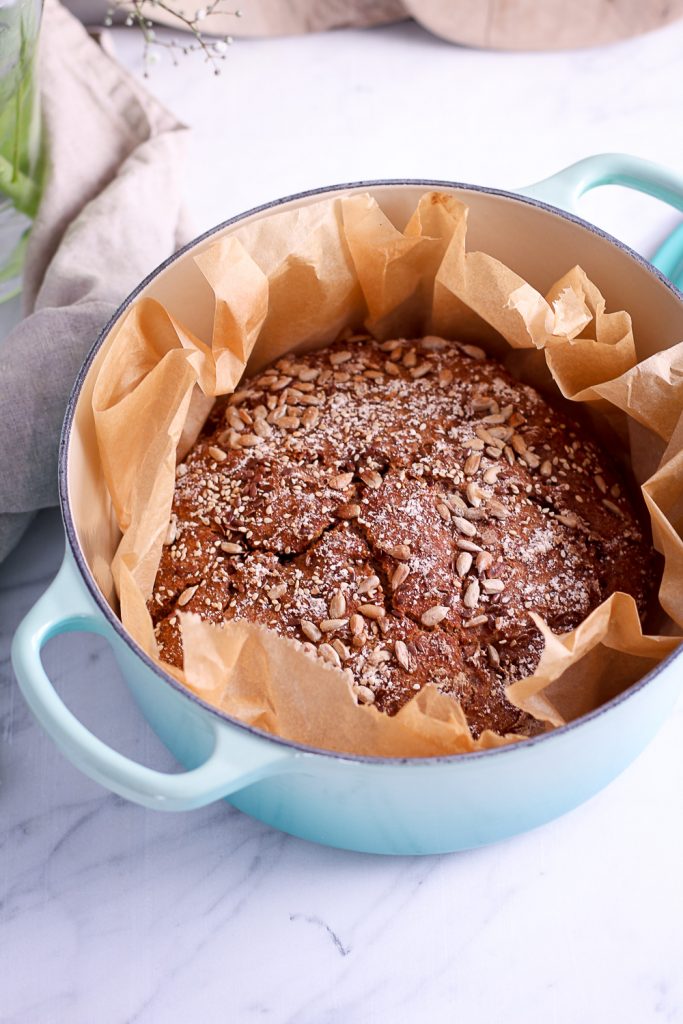 Whole-Grain Rye Bread - plant-based, vegan, refined sugar free - heavenlynnhealthy.com