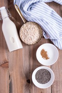 Overnight Oats - my favorite basic recipe - plant-based, vegan, gluten free, refined sugar free - heavenlynnhealthy.com