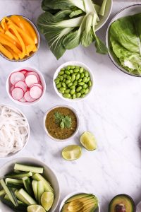 25 minute salad wraps with cashew-cilantro-dip - plant-based, vegan, gluten free, refined sugar free - heavenlynnhealthy.com
