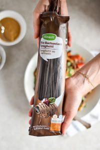 Easy buckwheat miso spaghetti - plant-based, vegan, gluten free, refined sugar free - heavenlynnhealthy.com