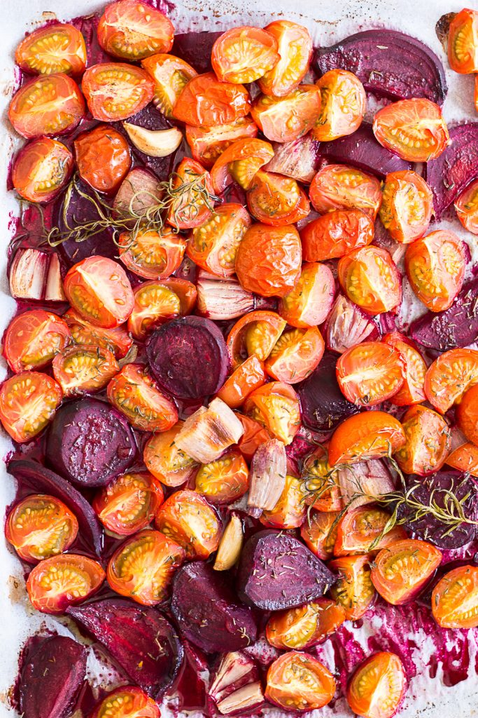 Roasted tomato soup with beetroot and rosemary - plant-based, vegan, gluten free, refined sugar free - heavenlynnhealthy.com