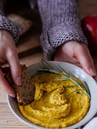 Amazing Pumpkin Hummus - plant-based, vegan, gluten free, refined sugar free - heavenlynnhealthy.com