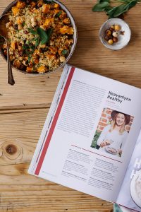 Sweet potato Quinoa with caramelized hazelnuts - plant-based, vegan, gluten free, refined sugar free - heavenlynnhealthy.com