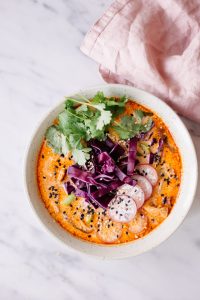 Magical Thai-Style Curry Coconut Soup - plant-based, vegan, gluten free, refined sugar free - heavenlynnhealthy.com