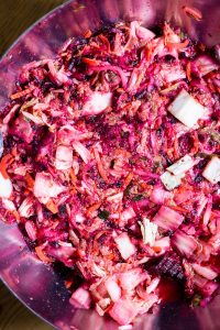 Healthy Pink Kimchi - plant-based, vegan, gluten free, refined sugar free - heavenlynnhealthy.com