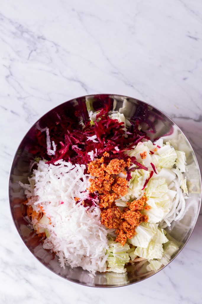 Healthy Pink Kimchi - plant-based, vegan, gluten free, refined sugar free - heavenlynnhealthy.com