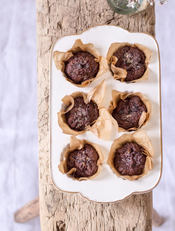 Sugar-free chocolate sweet potato muffins - plant-based, vegan, gluten free, refined sugar free - heavenlynnhealthy.com