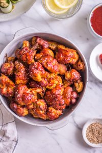 Spicy Vegan Cauliflower Wings - plant-based, vegan, gluten free, refined sugar free - heavenlynnhealthy.com