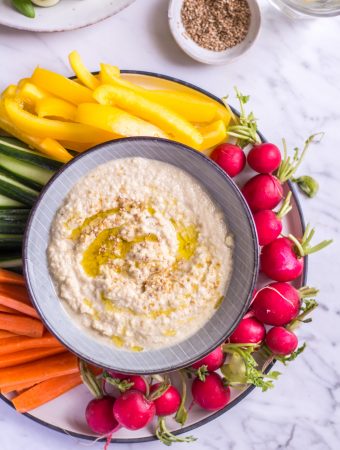 Zucchini Hummus - plant-based, vegan, gluten free, refined sugar free - heavenlynnhealthy.com