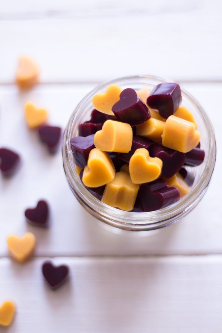 Healthier ginger gummy bears (vegan!) for cold season Heavenlynn Healthy