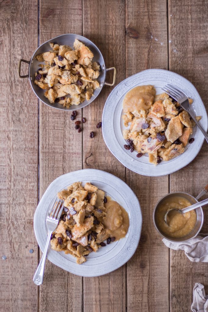 Healthier Kaiserschmarrn (big Austrian pancake bites) - plant-based, vegan, gluten free, refined sugar free - heavenlynnhealthy.com