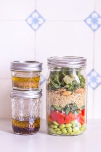 Mason Jar Salads to Go - plant-based, vegan, gluten free, refined sugar free - heavenlynnhealthy.com