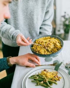 Super quick & festive quinoa