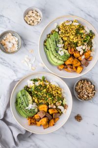 Hormone Balancing Bowl - plant-based, vegan, gluten free, refined sugar free - heavenlynnhealthy.com