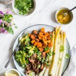 Spring Asparagus Bowl - plant-based, vegan, gluten free, refined sugar free - heavenlynnhealthy.com