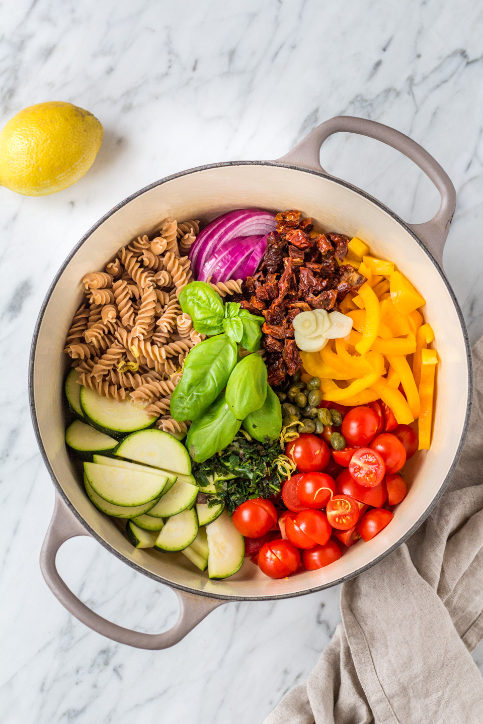 Summertime 20-Minute One-Pot-Pasta - Heavenlynn Healthy